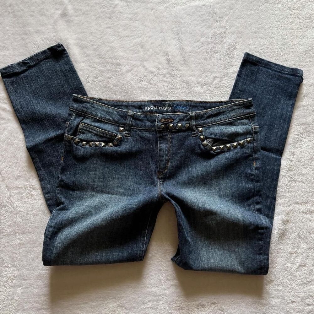 Y2K alt studded jeans